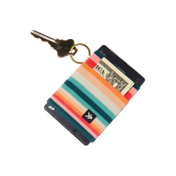 Renae Wallet Elastic Vibrant Striped
